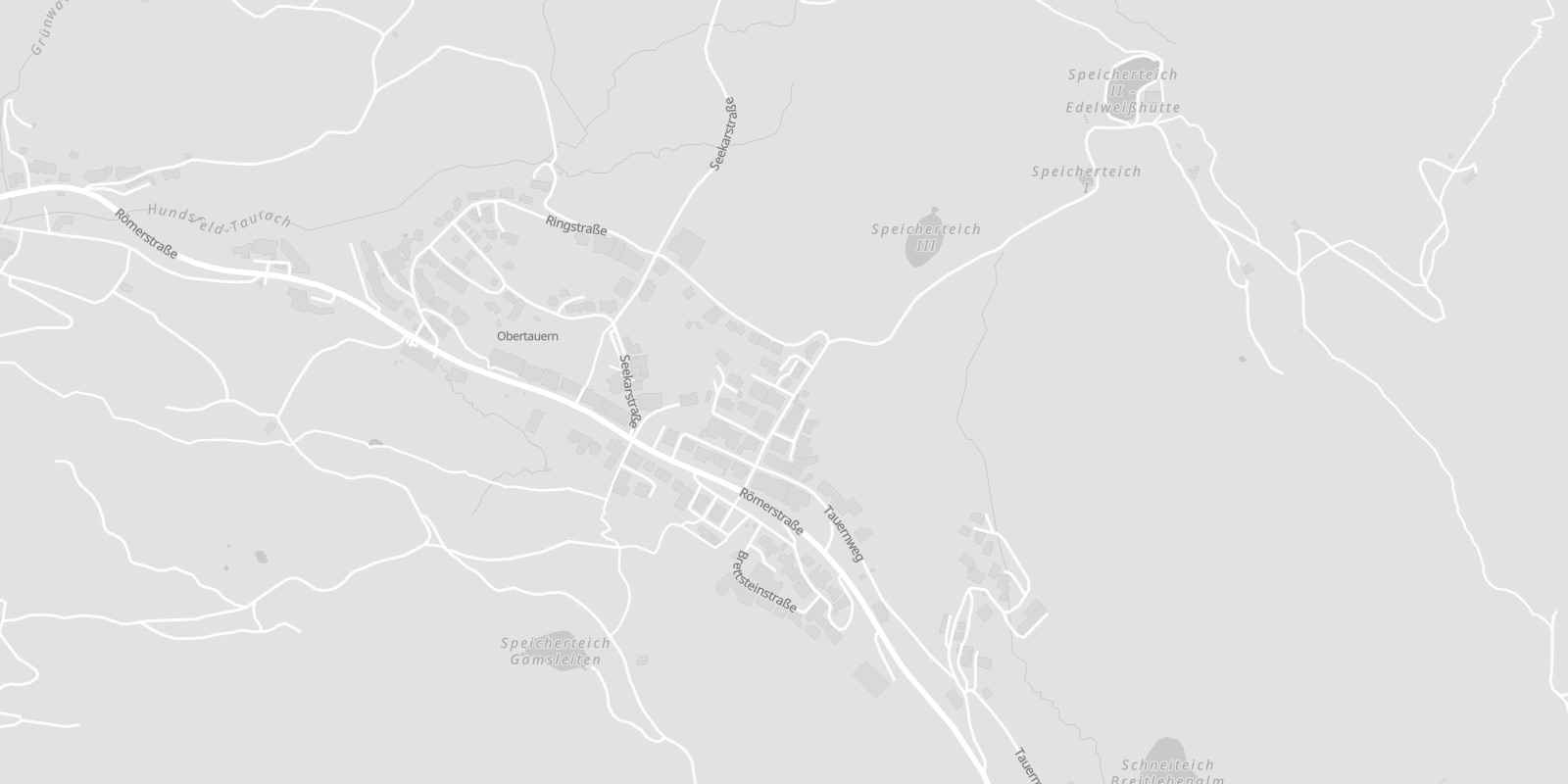Karte: Lage des Apparthotel Sankt Georg in Obertauern